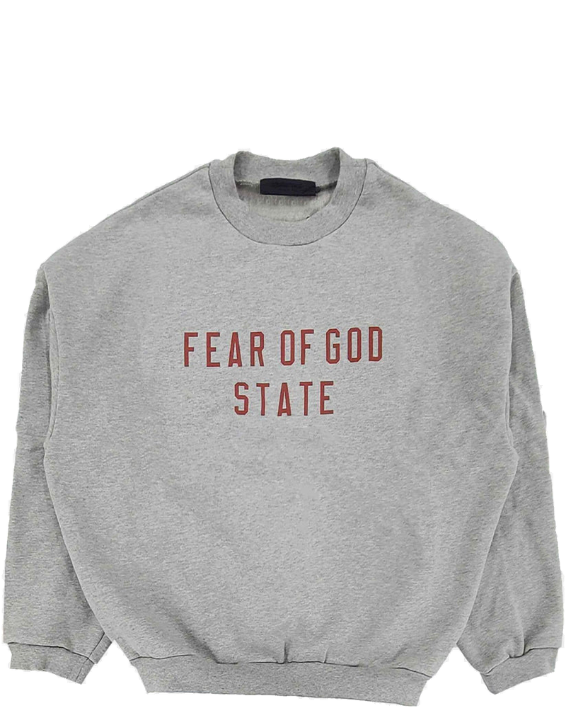 Dark Heather Fleece Crewneck Fear of god оригінал – Купити в Україні