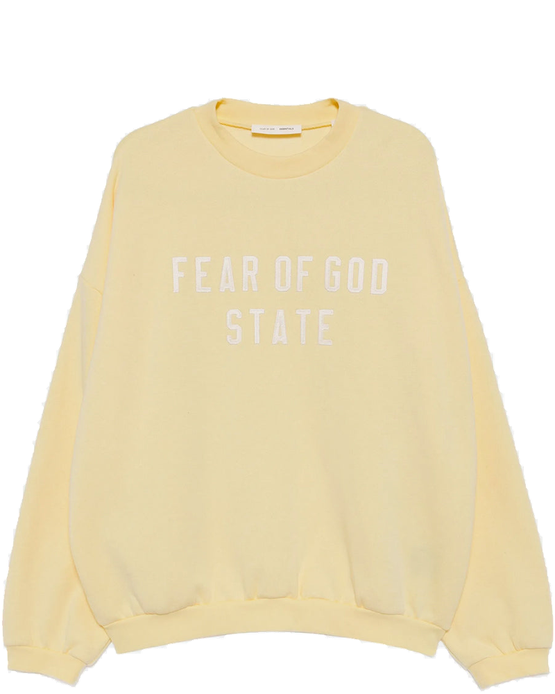 Garden Yellow 90s Fit Fleece Crewneck Fear of god – Гарантія оригінальності