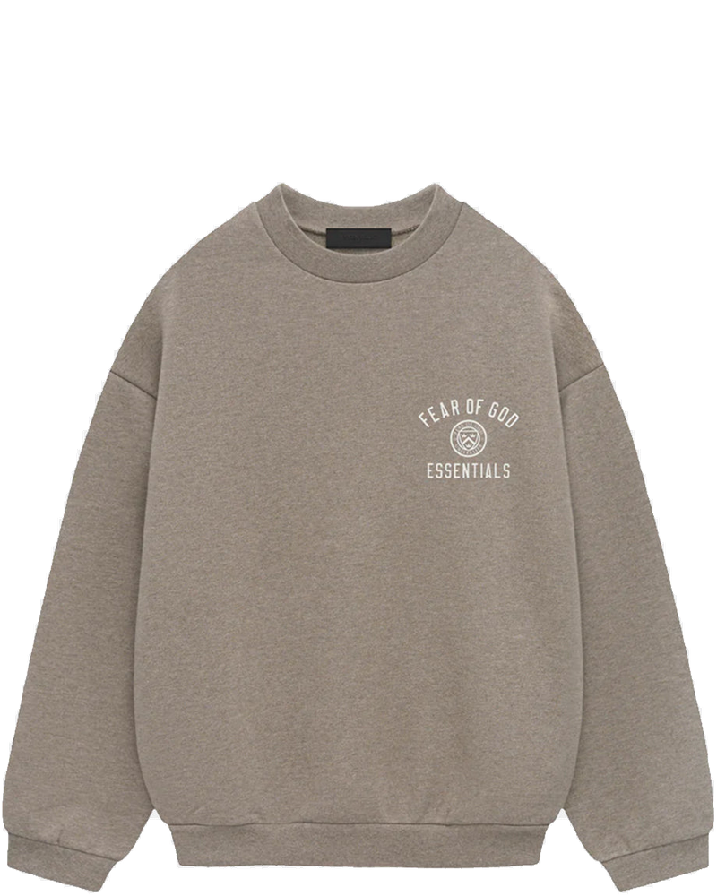 Heather Grey Fleece Crewneck Fear of god оригінал – Купити в Україні