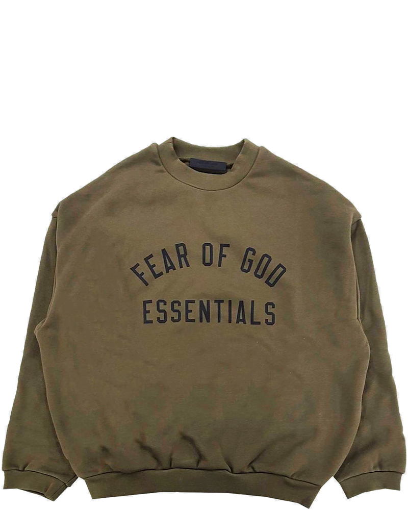 Olive Fleece Crewneck Fear of god оригінал – Купити в Україні
