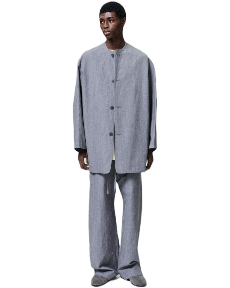 Wool Linen Collarless Sport Jacket Fear of god – Гарантія оригінальності
