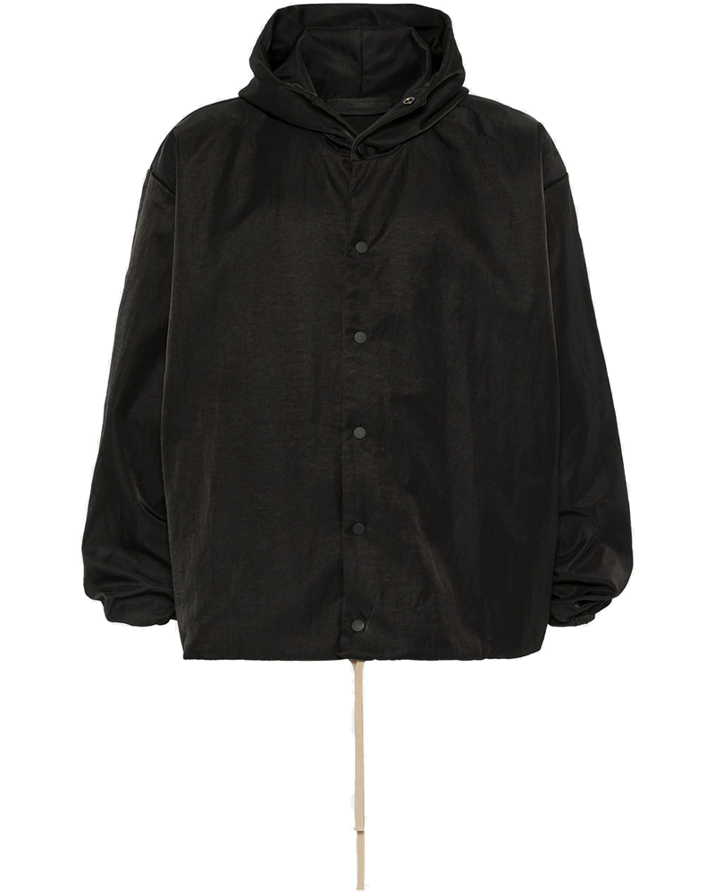Оригінальна Black Hooded Coaches Jacket Fear of god