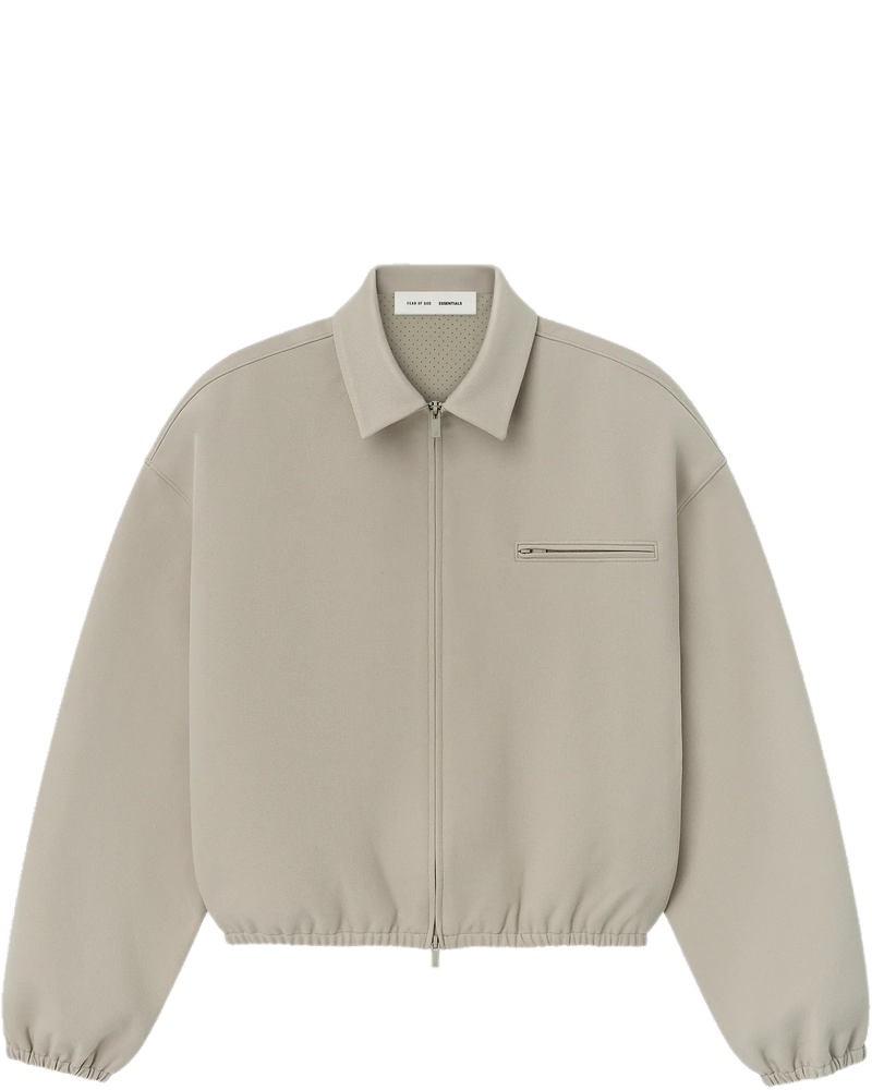 Mens Bonded Canvas Zip Up Jacket Fear of god оригінал – Купити в Україні