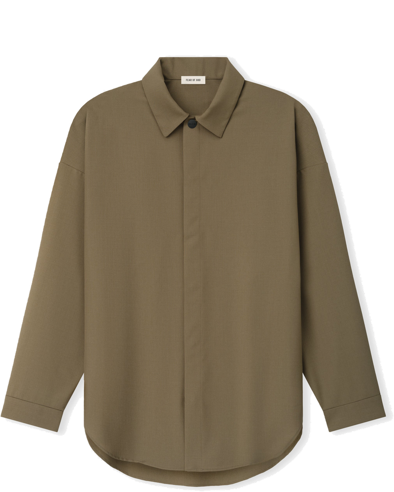 Оригінальна Wool Poplin Relaxed Shirt Fear of god