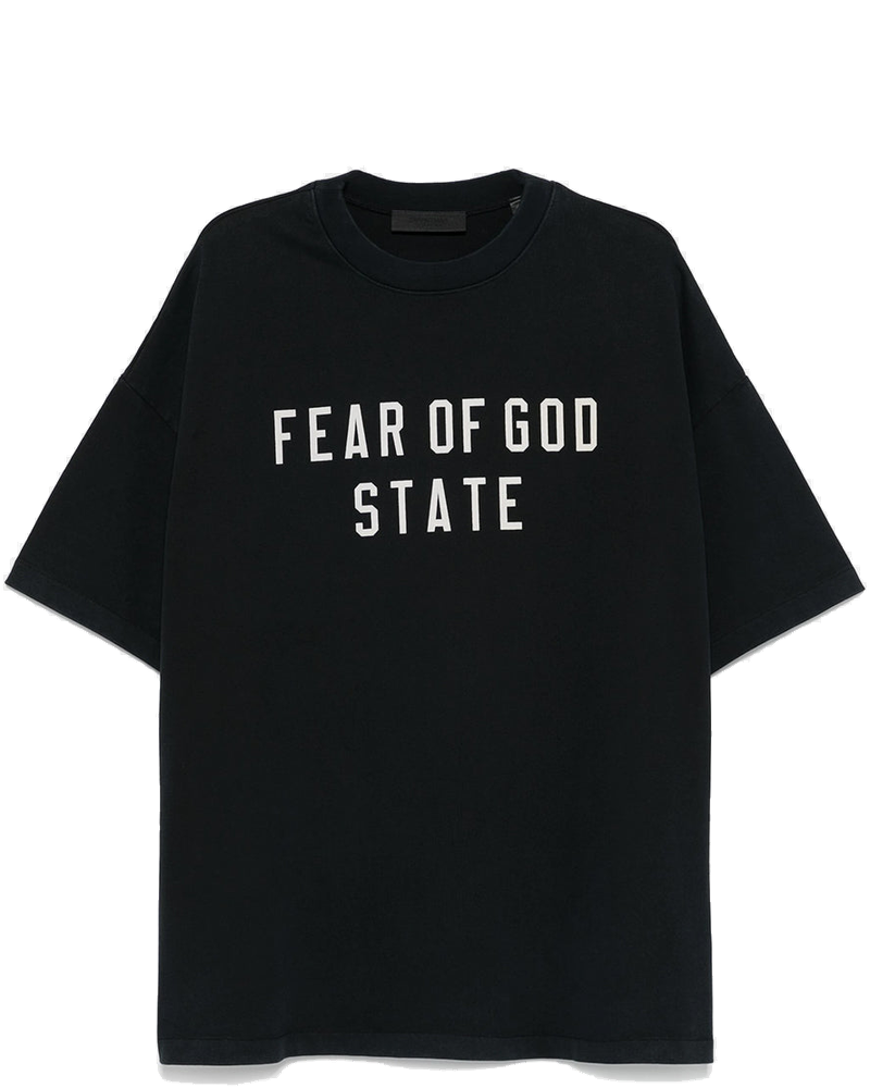 Black Heavy Crewneck Tee Fear of god – Гарантія оригінальності