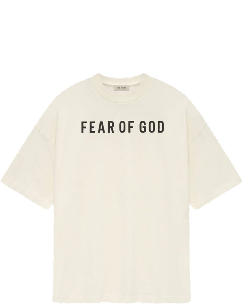 Cotton Logo T-Shirt Fear of god оригінал – Купити в Україні