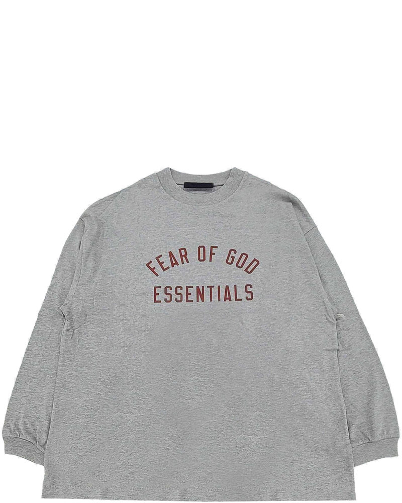 Dark Heather Jersey Long Sleeve Tee Fear of god – Гарантія оригінальності