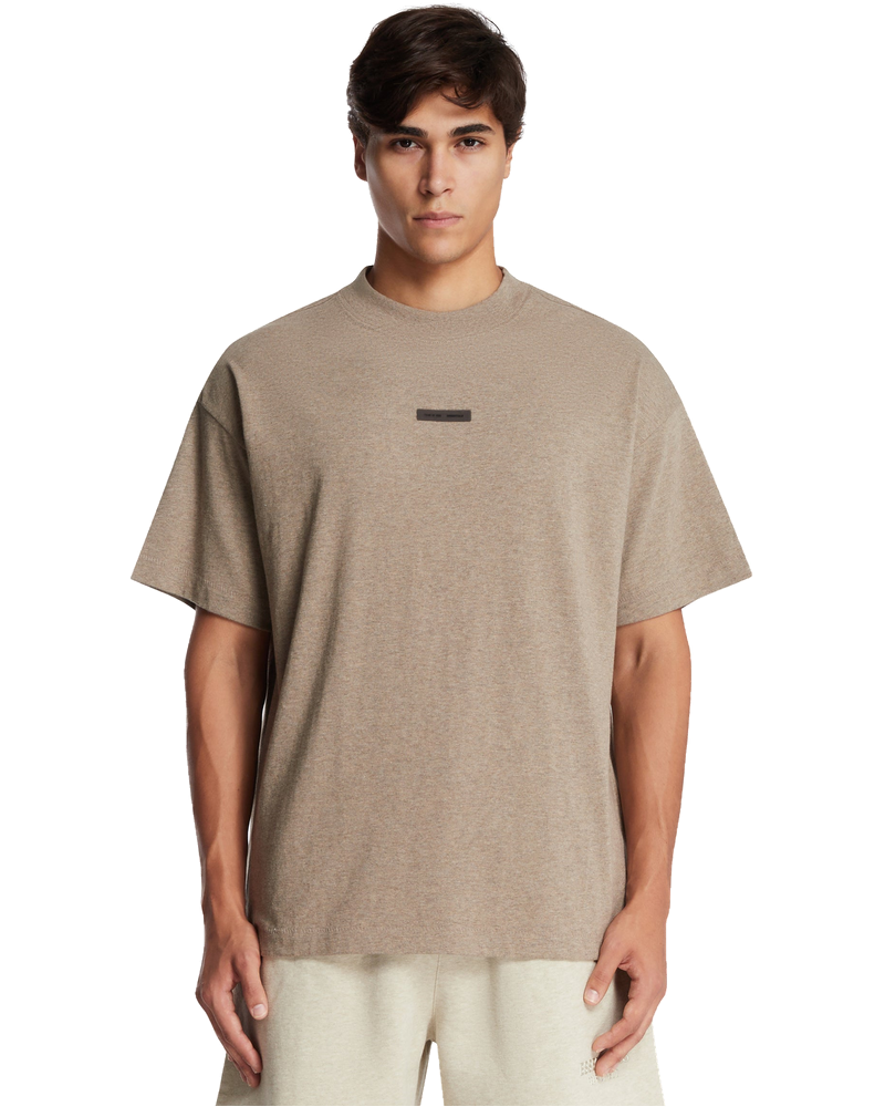 Beige Cotton Logo T-Shirt Fear of god – Гарантія оригінальності