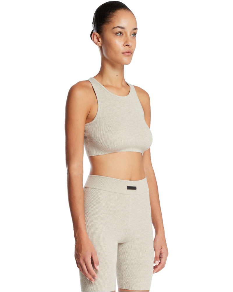 Beige Ribbed Crop Top Fear of god оригінал – Купити в Україні