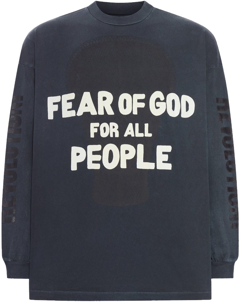 Open Our Future Long-Sleeved Cotton T-Shirt Fear of god – Гарантія оригінальності