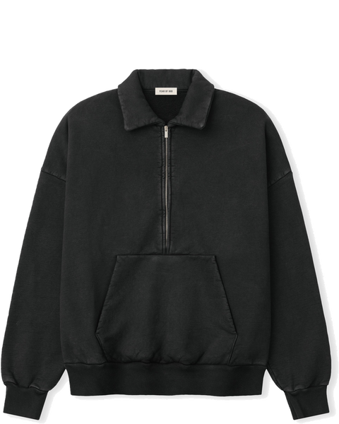 Half Zip Polo Sweatshirt
