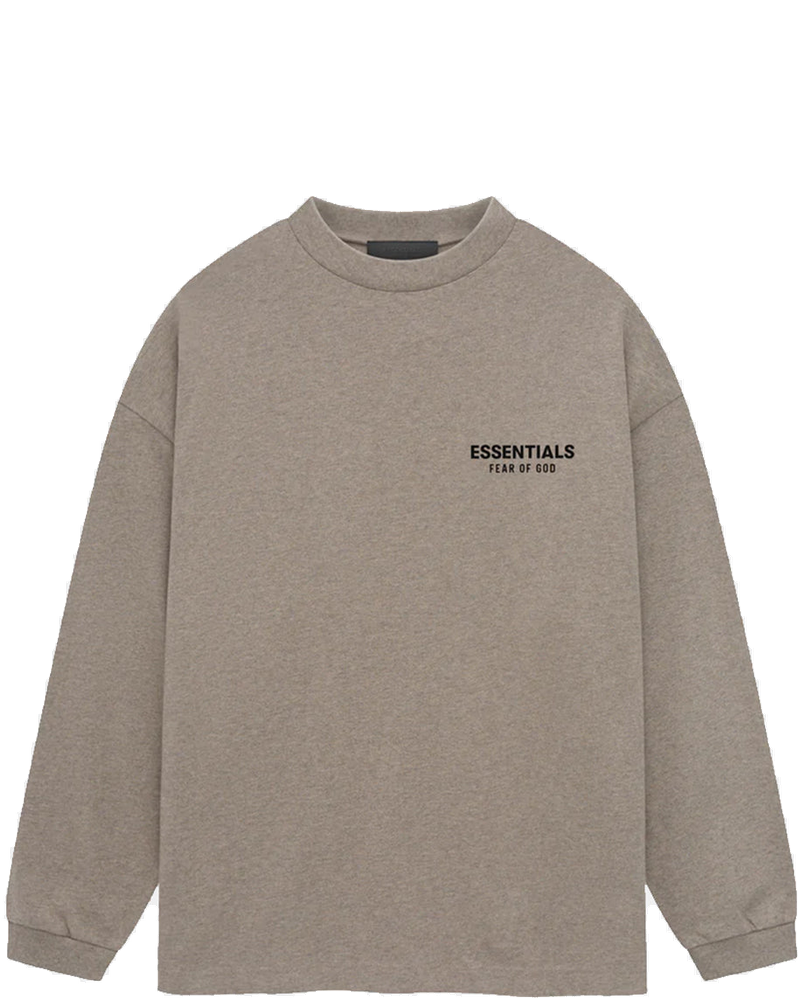 Оригінальна Heather Grey Jersey Long Sleeve T-Shirt Fear of god