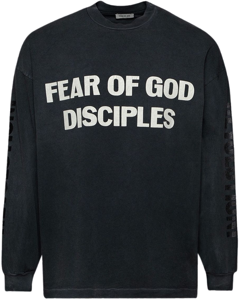 Long-Sleeve Cotton T-Shirt Fear of god оригінал – Купити в Україні