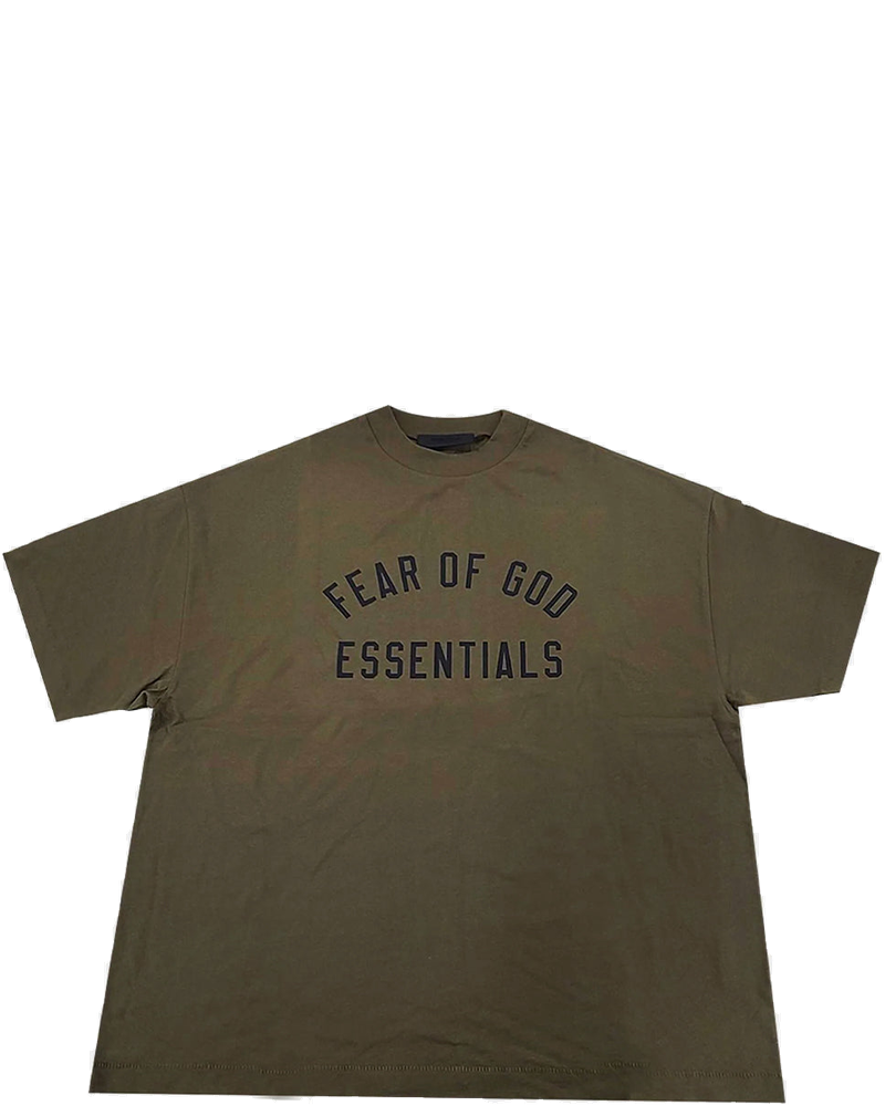 Оригінальна Olive Jersey Crewneck Tee Fear of god