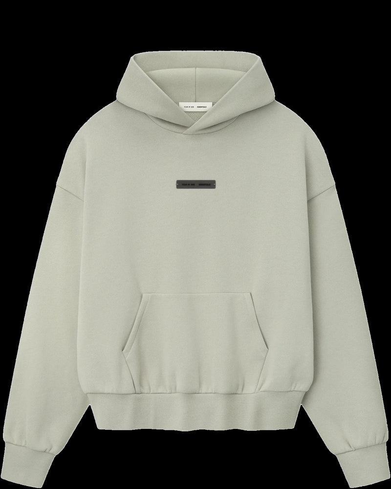 BG_REMOVED_CATALOG_Fear of God ESSENTIALS Mens Classic Fit Fleece Hoodie - FEAR OF GOD