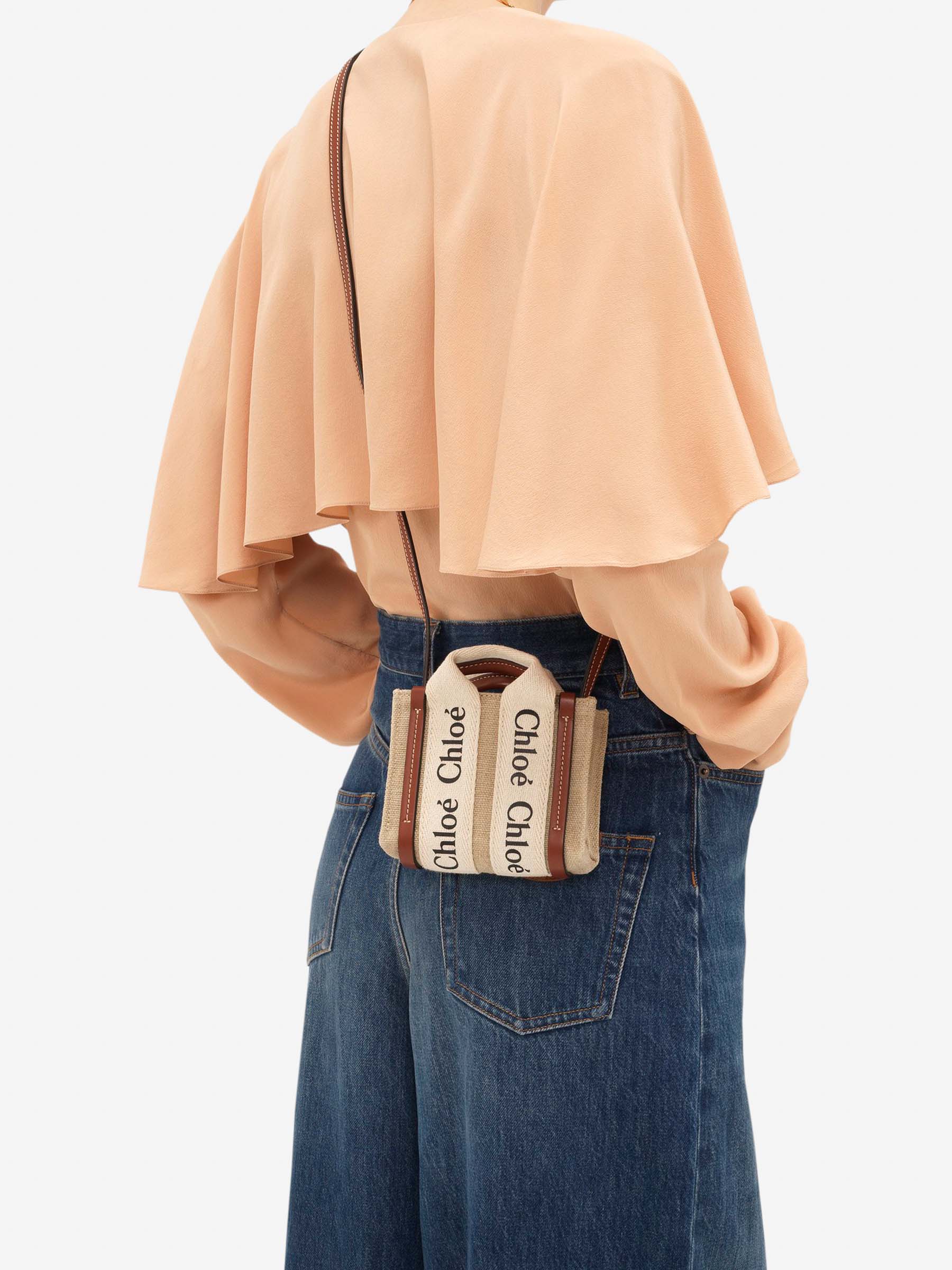 Mini Woody Crossbody Bag Chloe – Гарантія оригінальності – вид ззаду