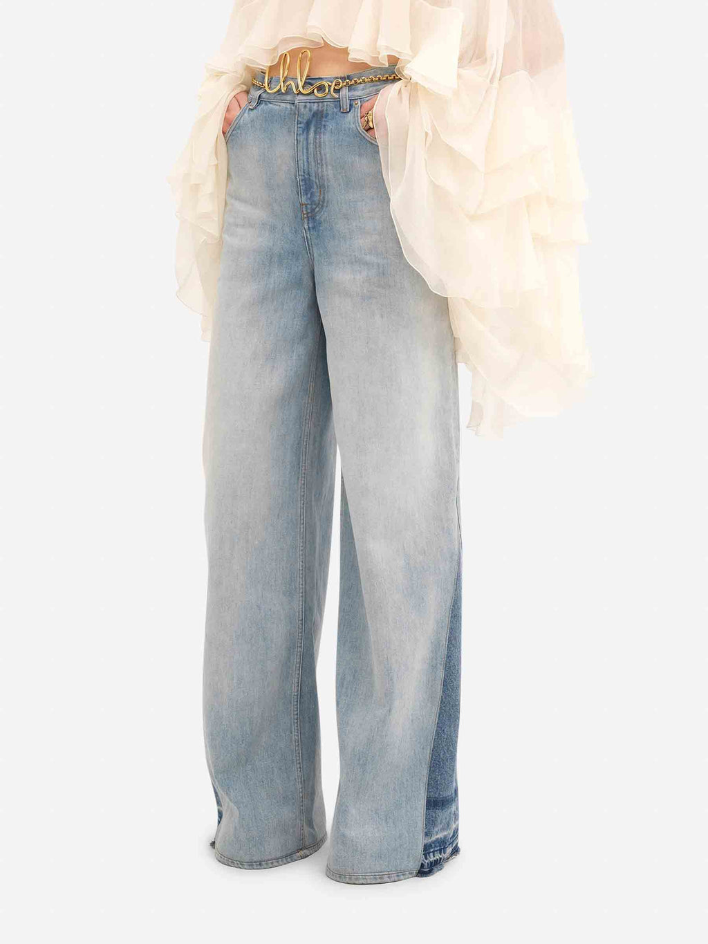Wide Leg Jeans Chloe – Гарантія оригінальності – детальний вид