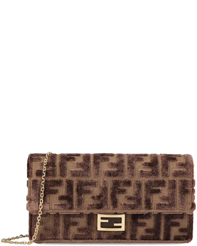 Portafoglio In Velluto Ff Jacquard Fendi – Гарантія оригінальності
