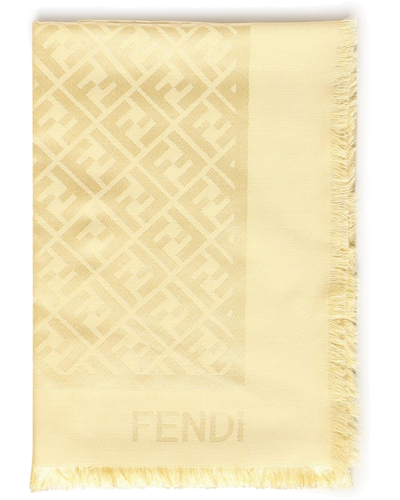 Scialle In Seta E Lana Ff Jacquard Fendi оригінал – Купити в Україні
