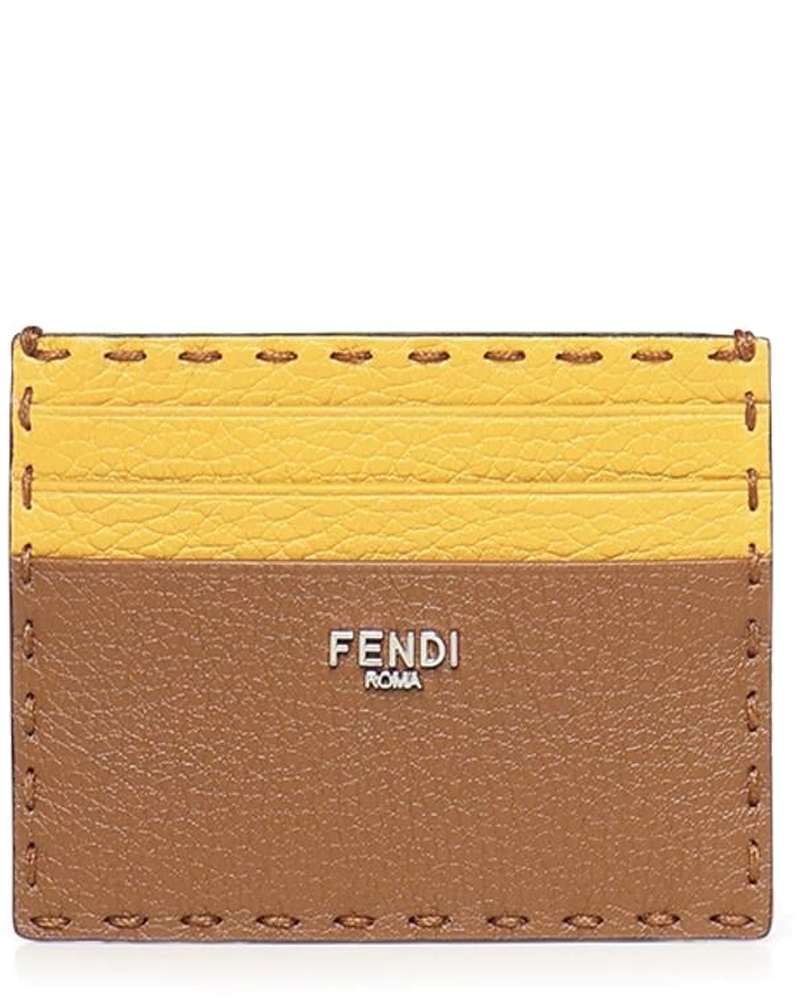 Оригінальна Portacarte Selleria Con Logo Fendi