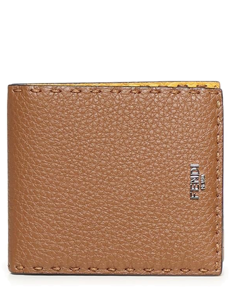 Оригінальна Portafoglio Selleria Bi-Fold Con Logo Fendi