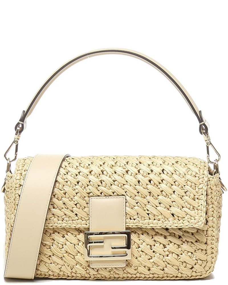 Borsa Baguette In Fibra DI Viscosa Crochet Fendi оригінал – Купити в Україні