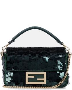 Baguette® Mini Bag With Green Sequins Fendi – Гарантія оригінальності