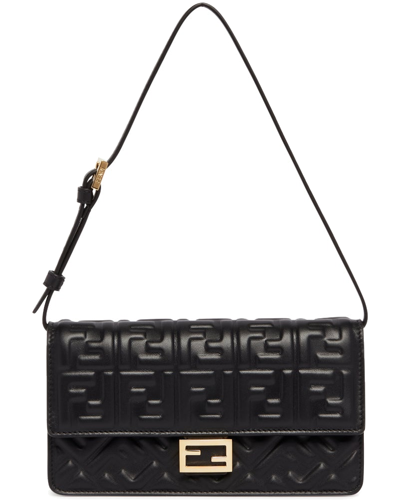 Black Wallet On Chain Baguette Bag Fendi – Гарантія оригінальності