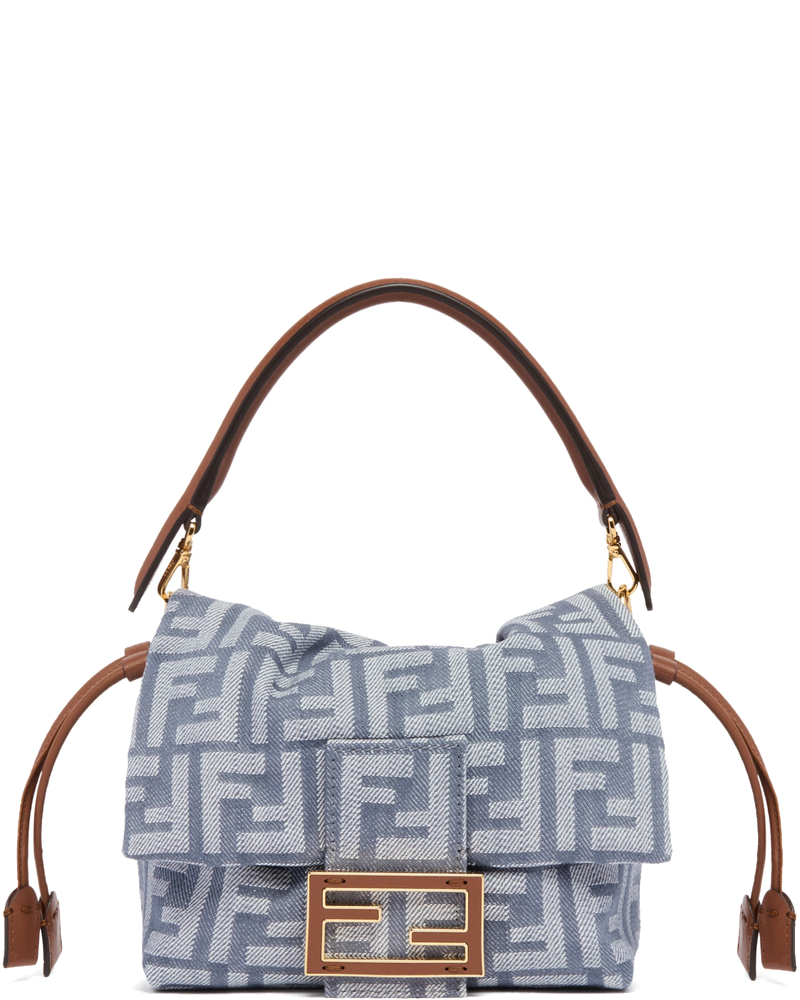 Blue Small Mamma Baguette Bag Fendi оригінал – Купити в Україні