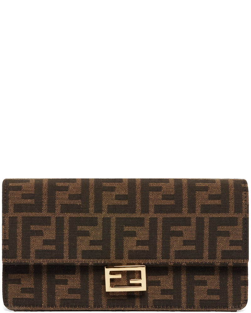 Brown Wallet On Chain Baguette Fendi оригінал – Купити в Україні