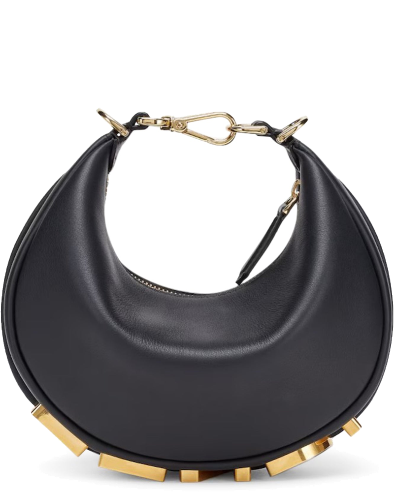 graphy Mini In Black Leather Fendi оригінал – Купити в Україні