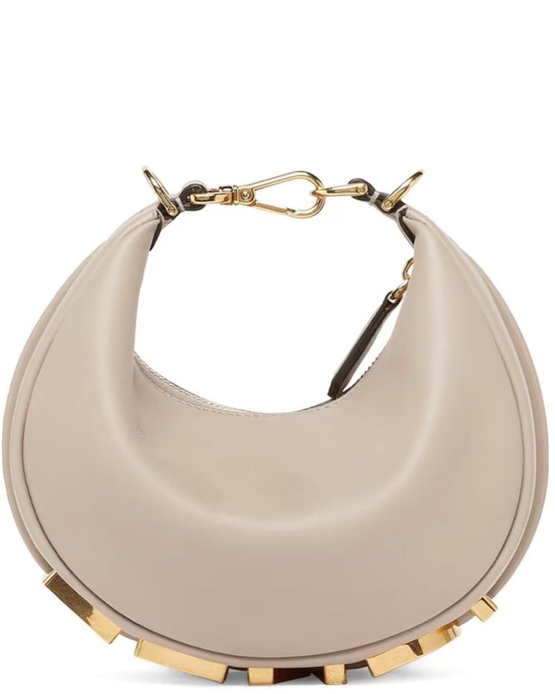graphy Mini In Dove Grey Leather Fendi – Гарантія оригінальності