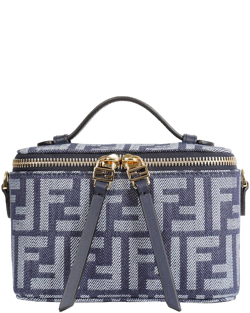 Ff Denim Jacquard Vanity Bag Fendi – Гарантія оригінальності