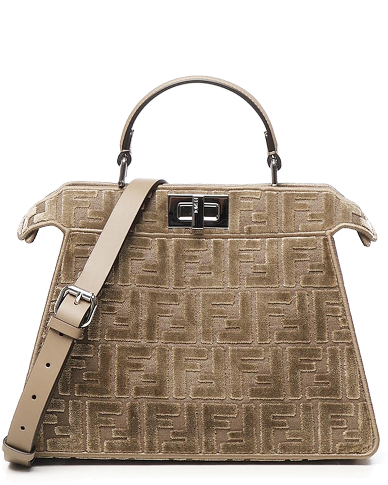 Borsa Peekaboo Small Ff Jacquard Fendi – Гарантія оригінальності