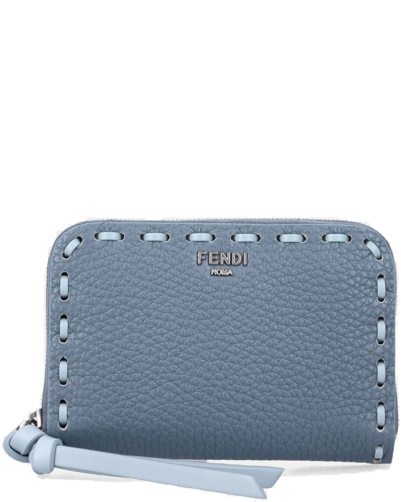 Peekaboo Mini Selleria Zip Around Wallet Fendi – Гарантія оригінальності