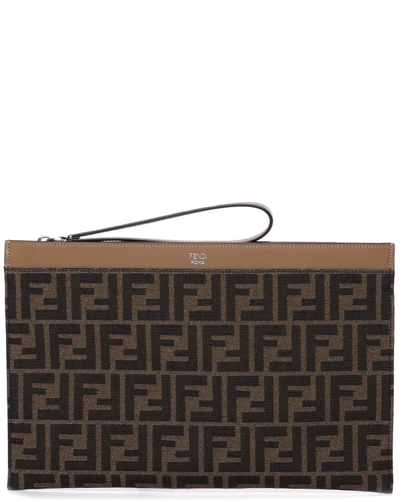 Оригінальна Pouch Piatta Medium Ff Jacquard Fendi