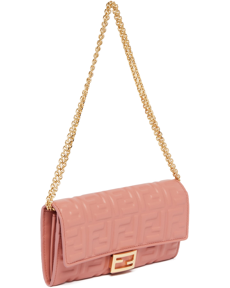 Оригінальна Pink Continental Baguette Wallet Fendi