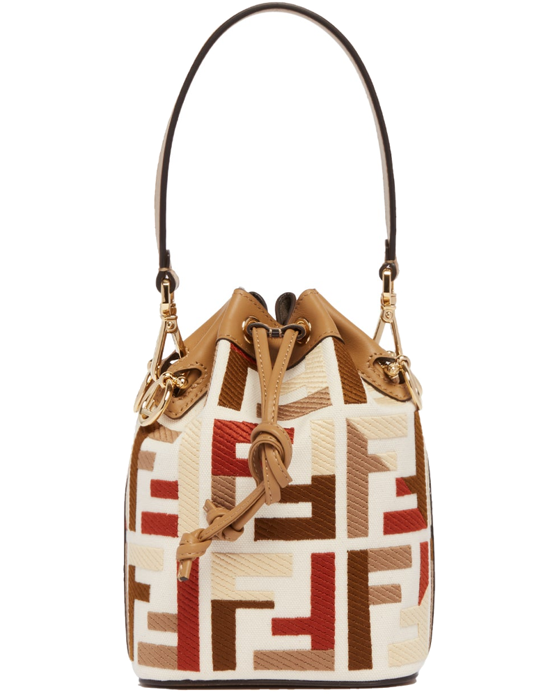 Оригінальна White Mon Tresor Mini Bag Fendi