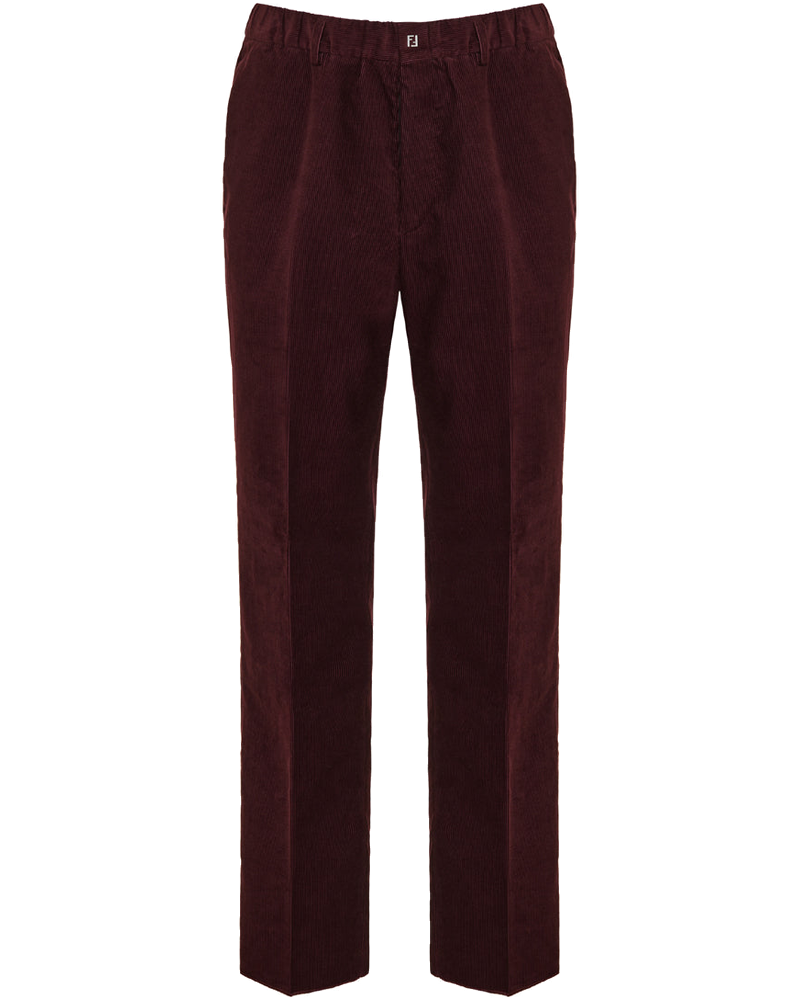 Оригінальна Cotton Corduroy Trousers Fendi