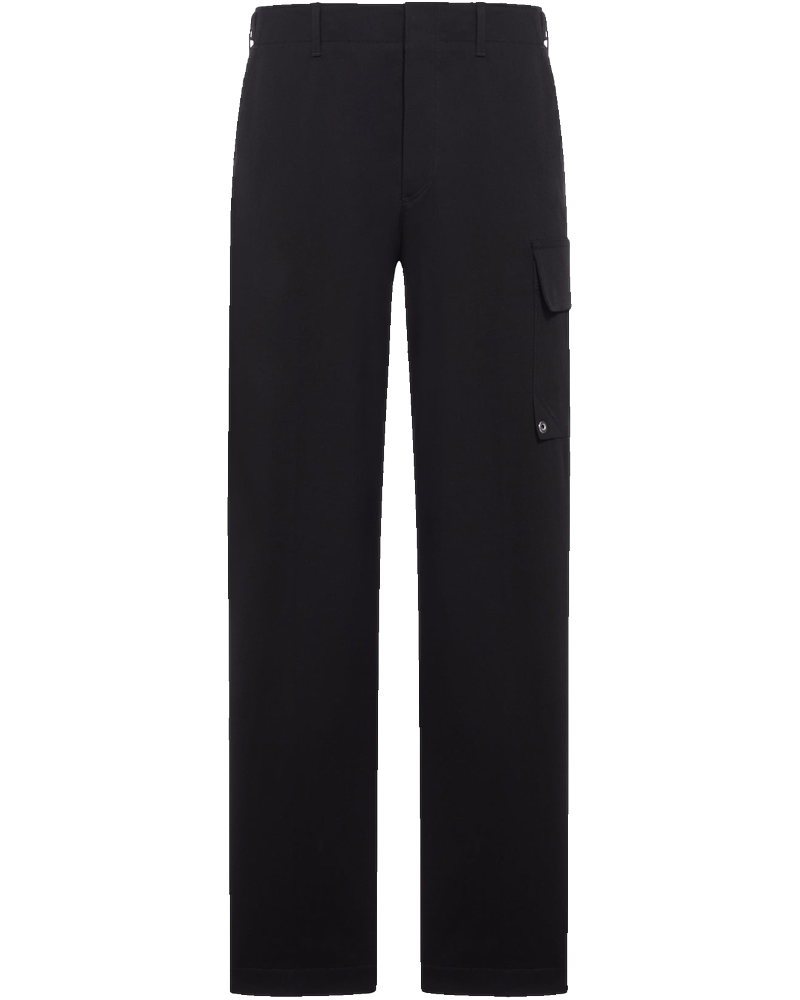 Black Gabardine Trousers Fendi – Гарантія оригінальності