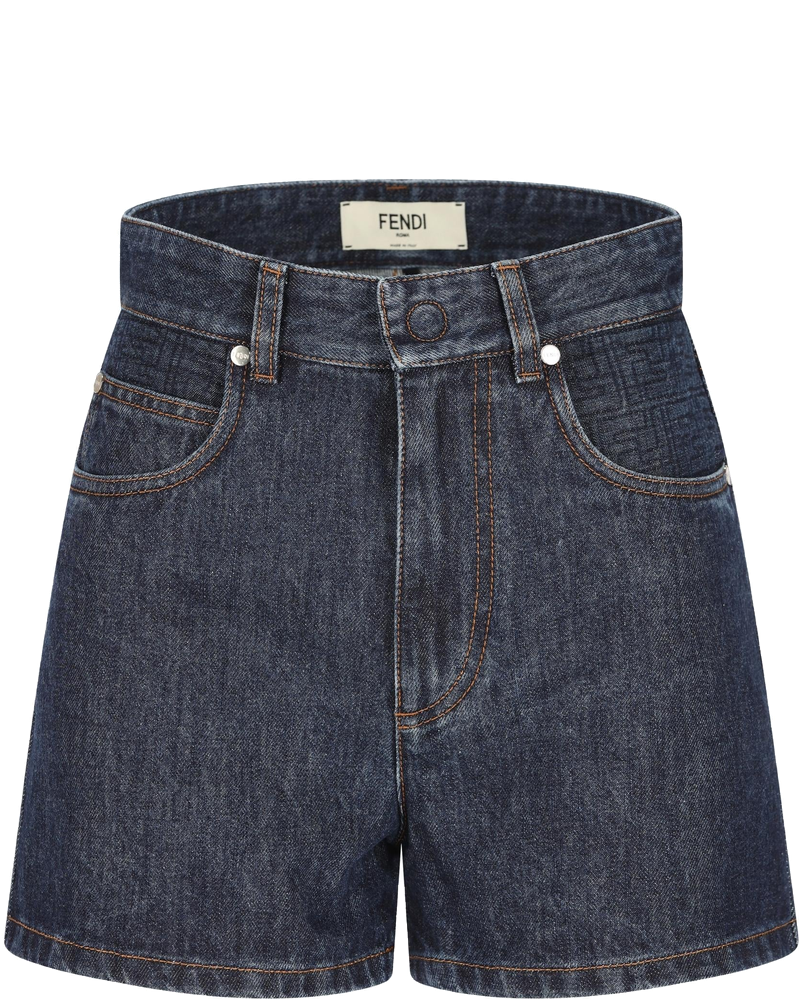 Short In Denim Fendi – Гарантія оригінальності