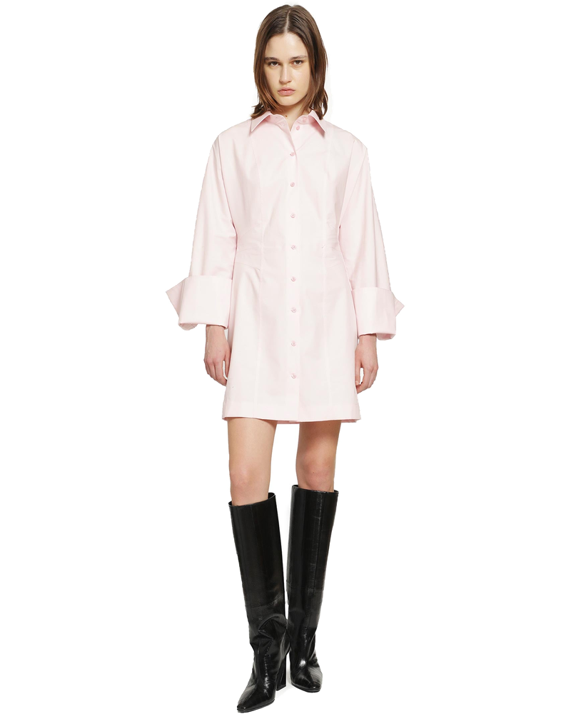 Оригінальна Cotton Poplin Shirt Dress Fendi
