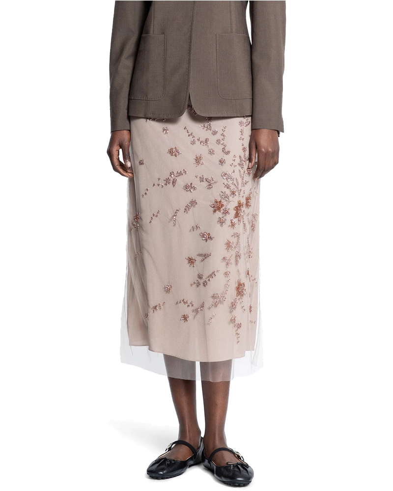 Embroidered Tulle Skirt Fendi оригінал – Купити в Україні