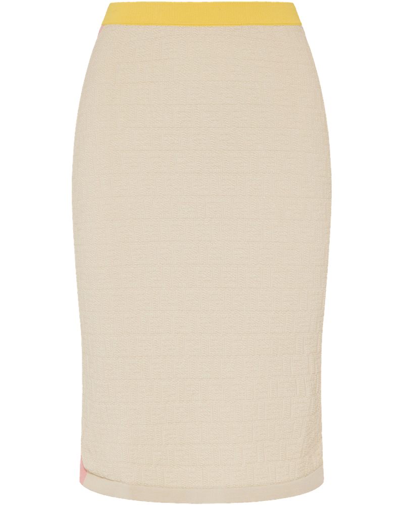 Cotton And Silk MIDI Skirt Fendi – Гарантія оригінальності
