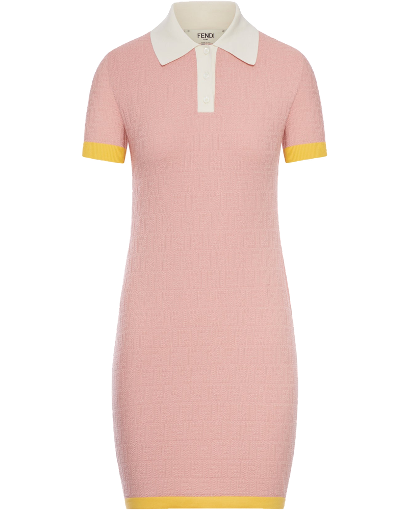 Ff Cotton And Silk Dress Fendi оригінал – Купити в Україні