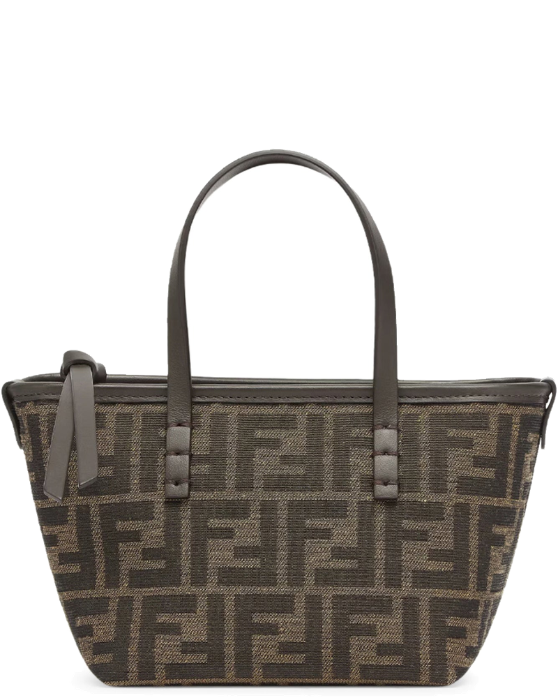 Оригінальна Roll Mini In Jaquard Ff Brown Fendi