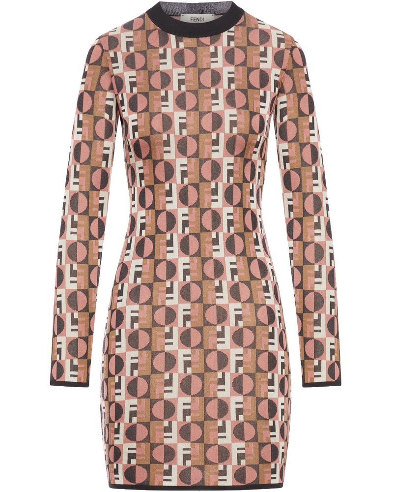 Short Jacquard Dress Fendi оригінал – Купити в Україні