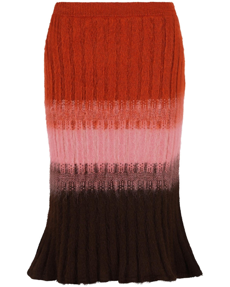 Mohair And Wool Skirt Fendi – Гарантія оригінальності