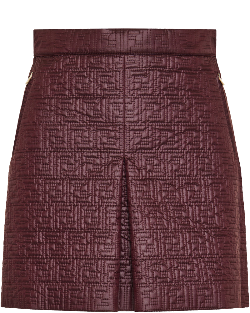 Quilted Logo Pattern Mini Skirt Fendi оригінал – Купити в Україні