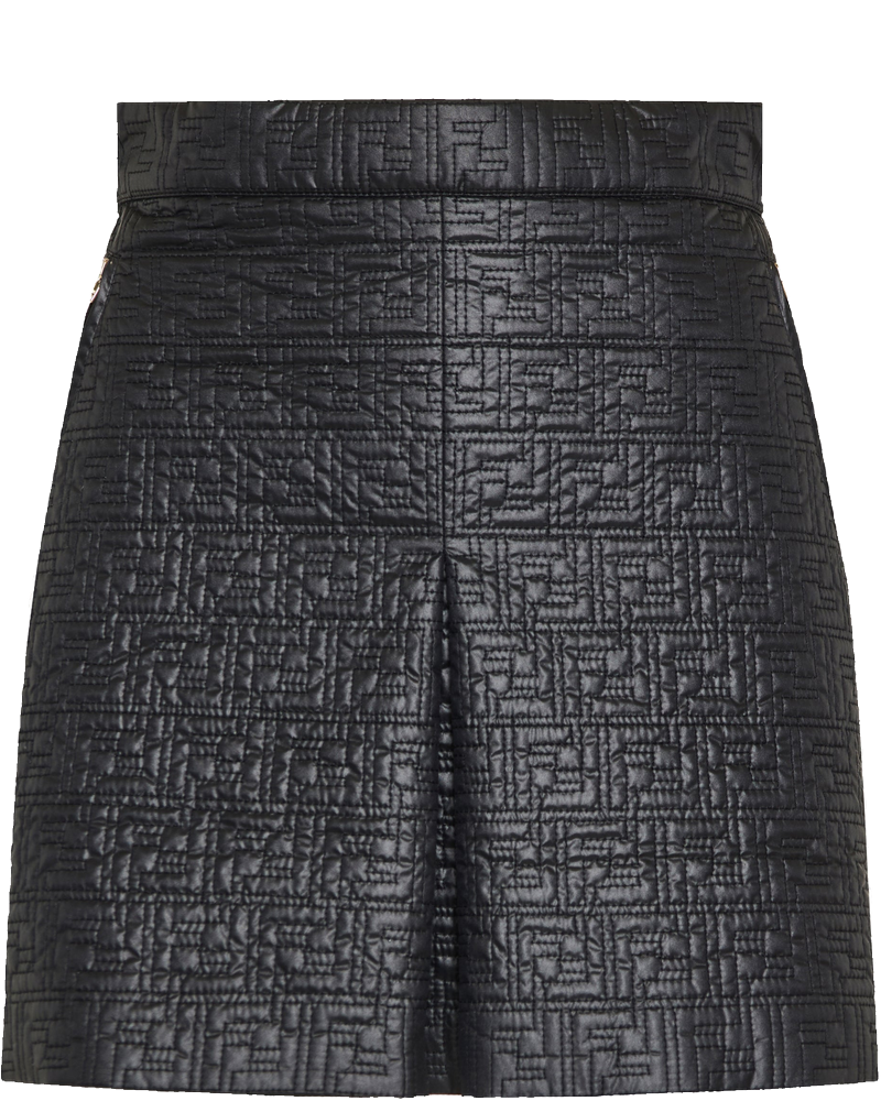 Quilted Logo Pattern Mini Skirt Fendi оригінал – Купити в Україні